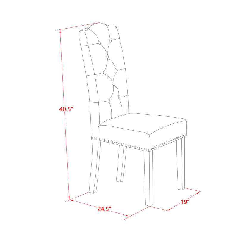 L'ensemble de salle à manger 6 pièces contient une table de salle à manger rectangulaire avec des pieds en X et 4 chaises Parson en tissu bleu avec un banc, finition noire brossée