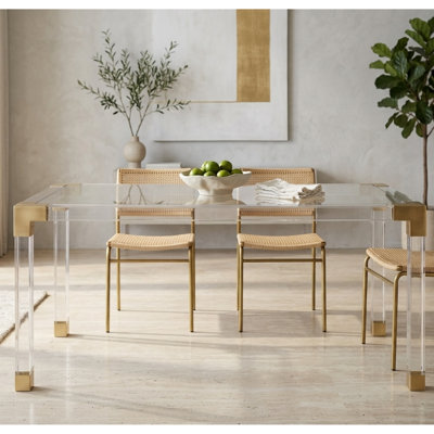 Toscana Acrylic Dining Table