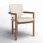 Madeira Upholstered Arm Chair-507161732-515866034