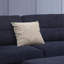 Canapé modulaire en tissu noir l 100 po Domenico