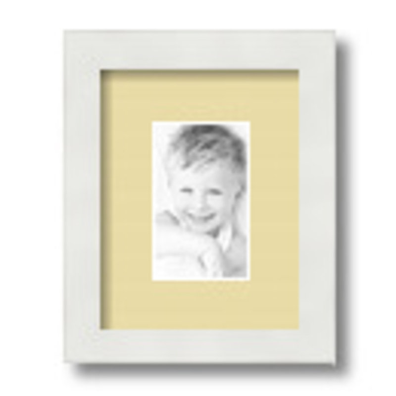 Matte Picture Frame with Mat, Buttercup