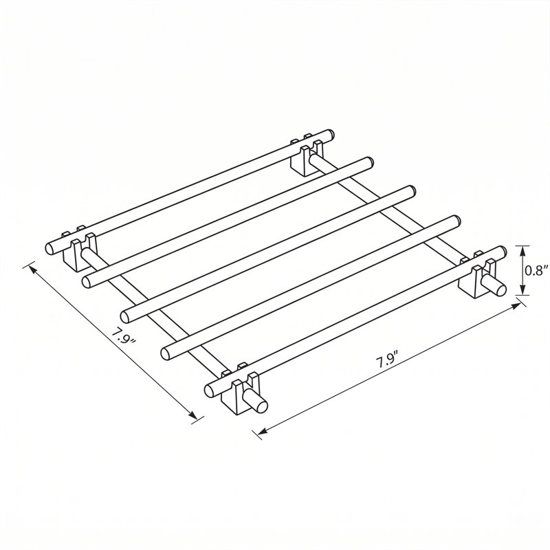 Dessus de bar moderne en acier inoxydable