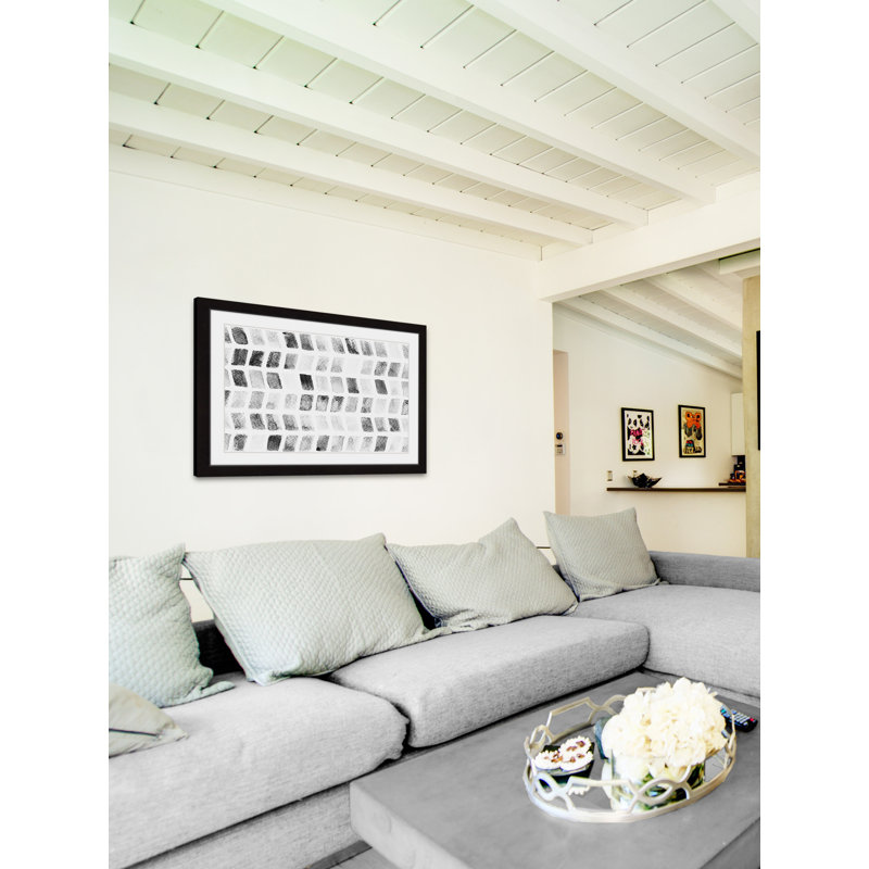 « continuation continuation »-cadre photo imprimé sur papier, Cadre noir, H 30 po x l 45 po x P 1,5 po