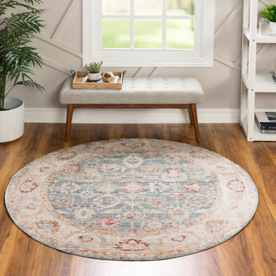 Tapis bleu Emmy