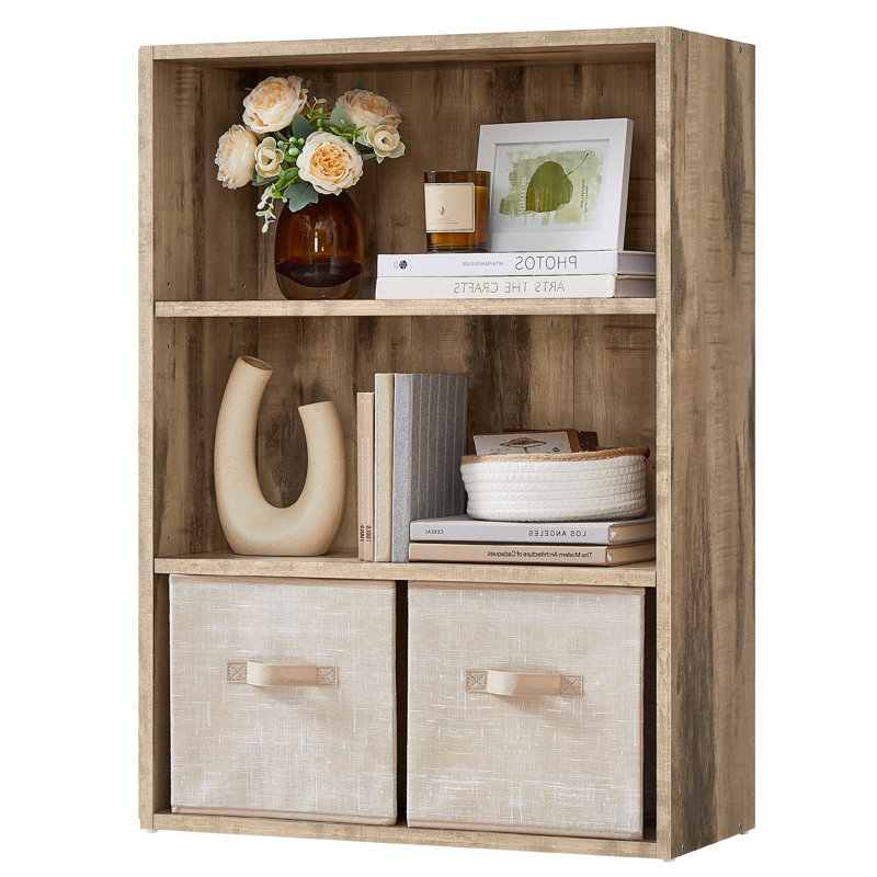 Bookshelf, 3-Tier Bookcase, Book Shelf, Open Storage Shelf, 9.4 X 23.6 X 32 Inches, For Living Room, Home Office, Dining Room