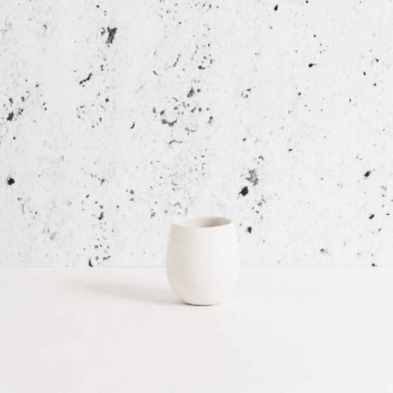 Ensemble de 4 tasses à café / thé EPA 10 oz, Blanc