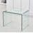 Small Clear Glass Side End TableTempe Glass End Table Small Coffee Table