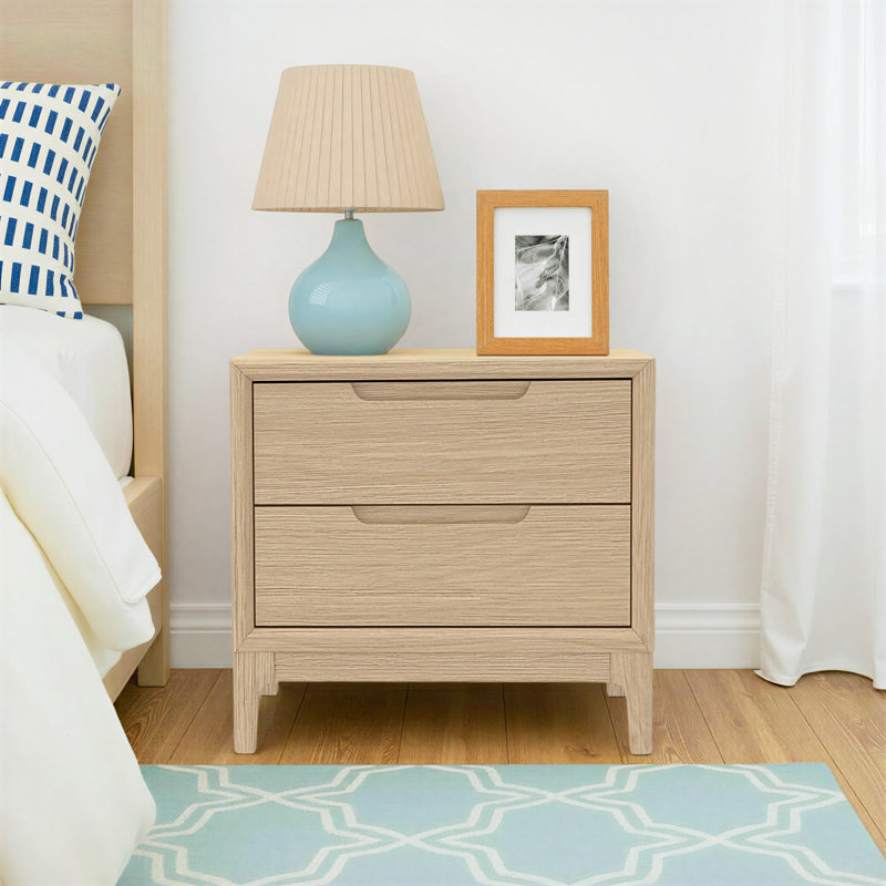 Rise 24'' W Nightstand, Light Oak