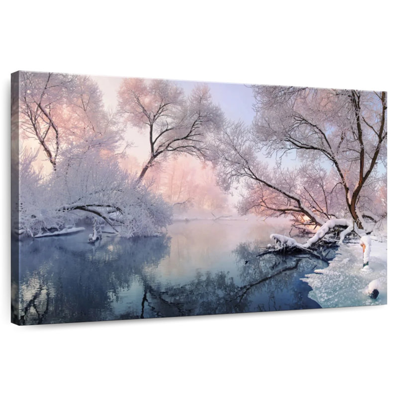Alvord Winter Draped Landscape, 30" H x 45" W