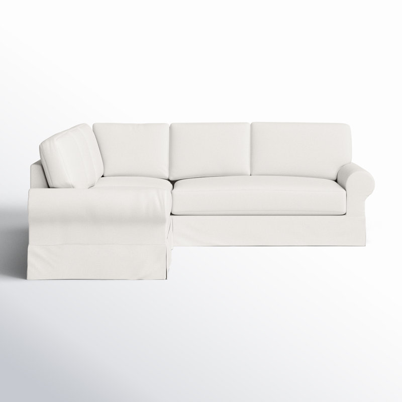Canapé modulaire 3 pièces Porter, Natté lueur lunaire Drusky Sustain®