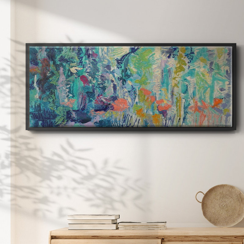 «Downpour Butterflies», toile encadrée, H 12 po x l 30 po