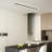 1-Light 48" Modern Rectangle LED Dimmable Flush Mount Ceiling Light With Remote