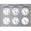 Horloge murale en verre trempé à motif de marbre, style contemporain, blanc, décoration de maison, décoration intérieure, style moderne-1615374133-1615374132