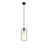 Adjustable Height Rectangle Single Pendant