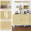 Armoire Sturdy Home, armoire Buffet, armoire d'appoint