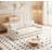 Pull Out Sofa Bed, 3-in-1 Convertible Sleeper Sofa with Side Storage-1326322774