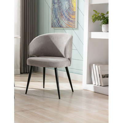 Chadha 50cm H Fabric Upholstered Wing Back Armchair