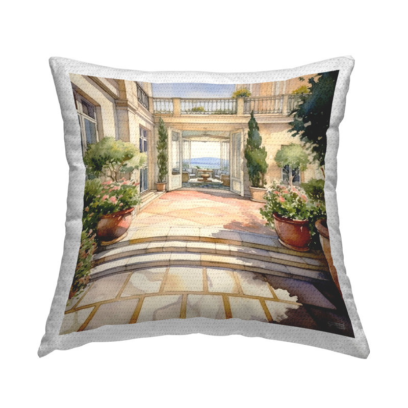 Coussin d'extérieur European Terrace Architecture par RB