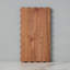 Scalloped Rectangular Cutting Board - Natural