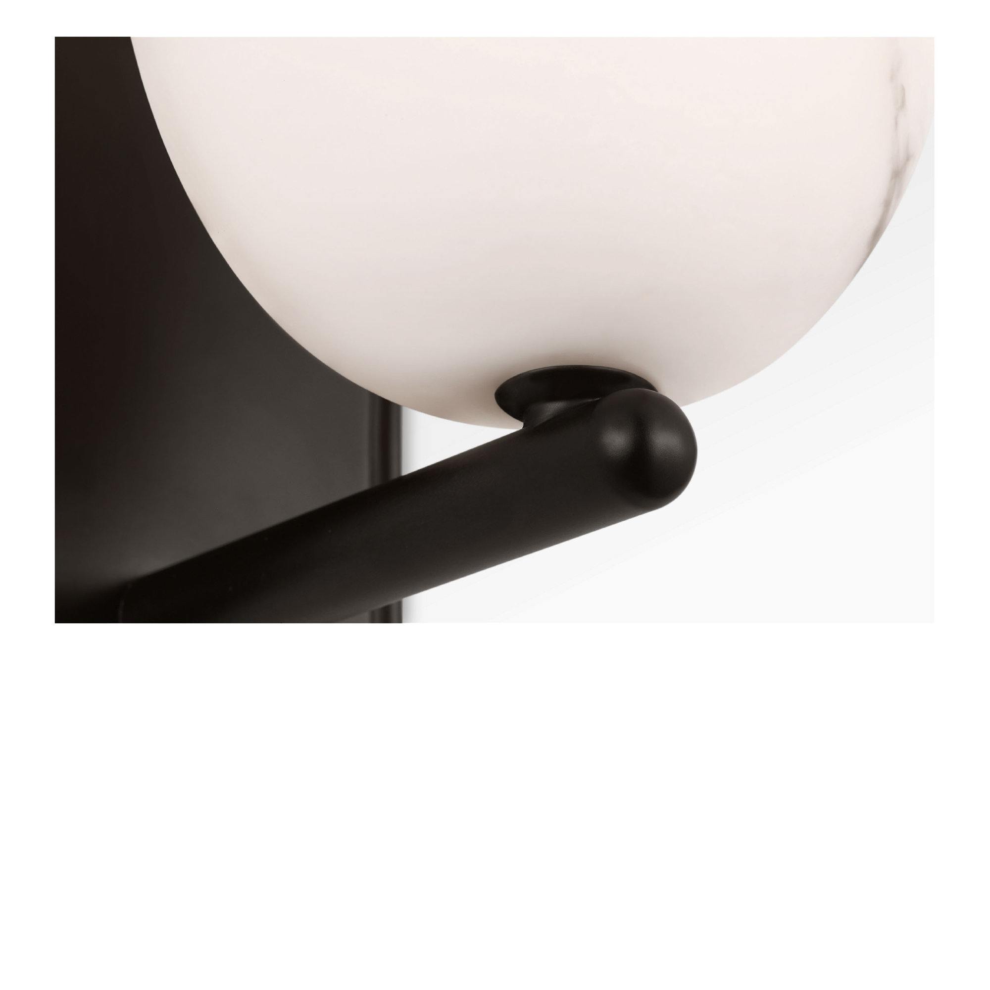 Philomena 12 Sconce, Aged Iron