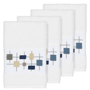 Lavish Home Set of 16 Circle Weave Cotton Kitchen Dish Cloths