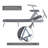 Outdoor Adjustable Folding Chaise Lounge Tanning Chair With Sun Shade-1014256280