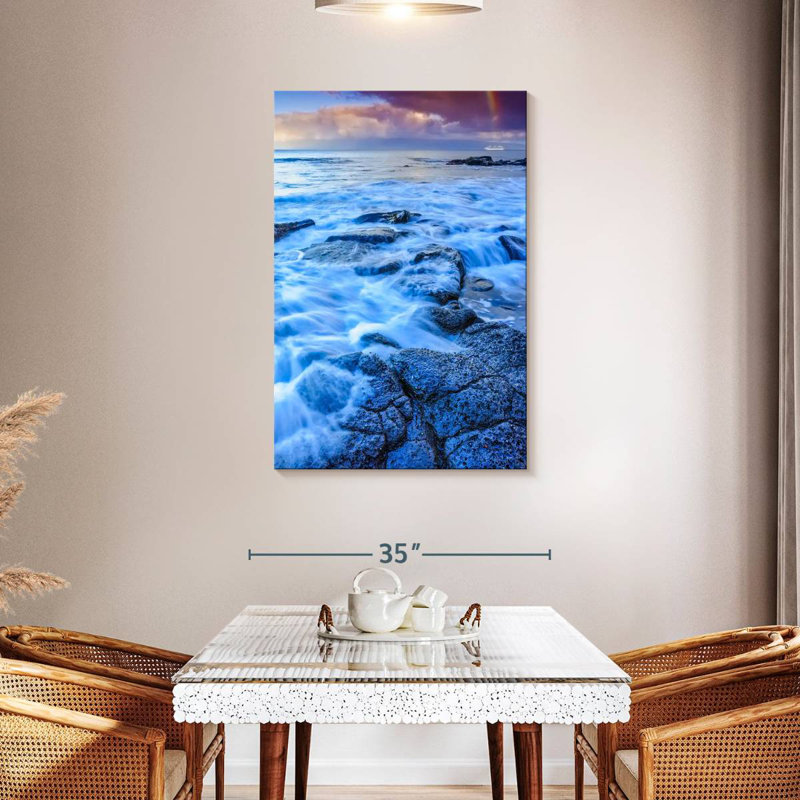 Gillard Blue Maui Gillard Waves, H 45 po x l 30 po
