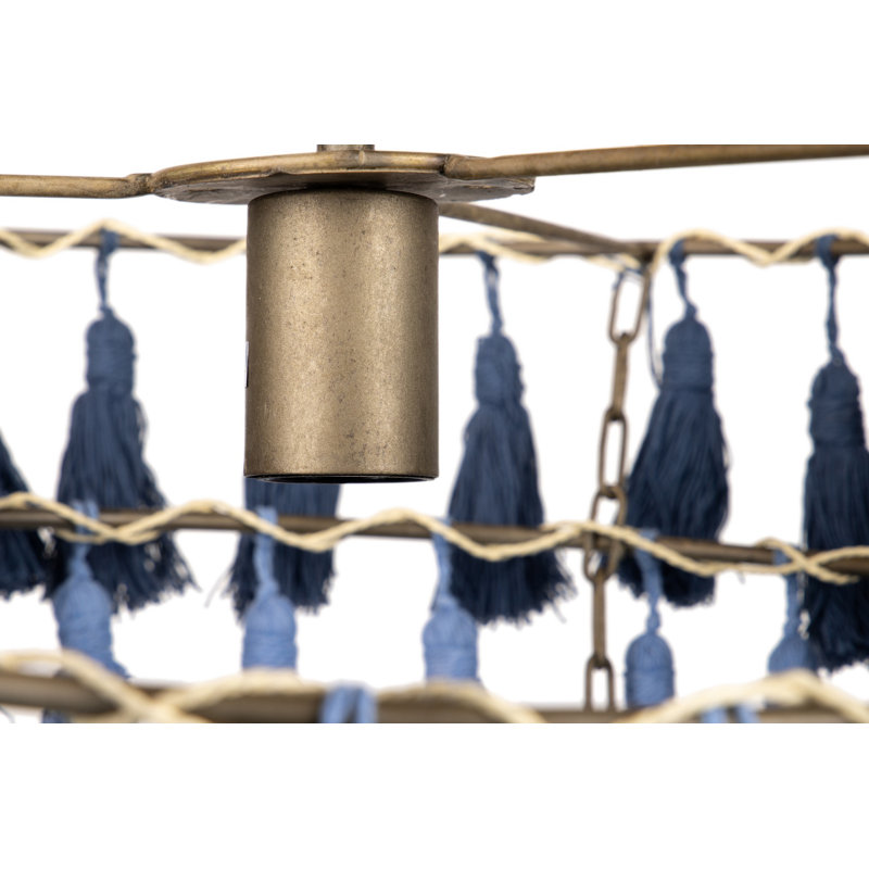 1 - Light Unique/Statement Pendant, Dark Blue