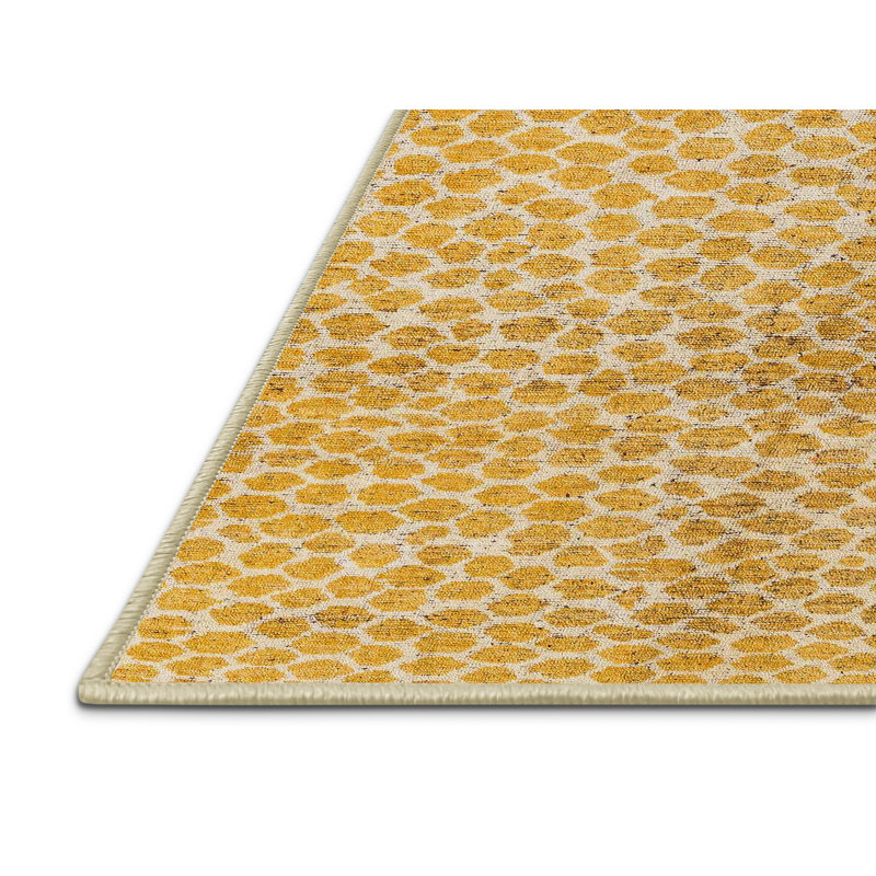 Abstract Indoor Rug, Rectangle 6' x 9'