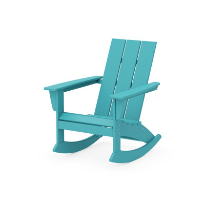 POLYWOOD® Modern Adirondack Patio Rocking Chair