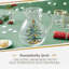 Spode Christmas Tree Glass Pitcher 6 Pt/9"