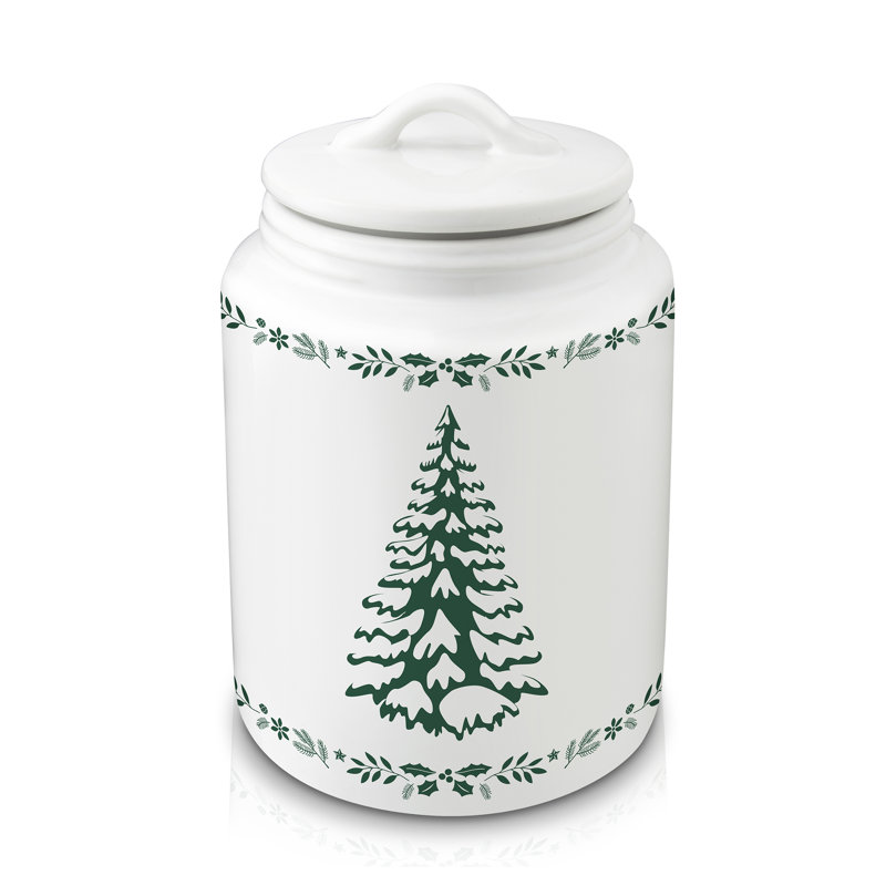 Ceramic Christmas Cookie Jar
