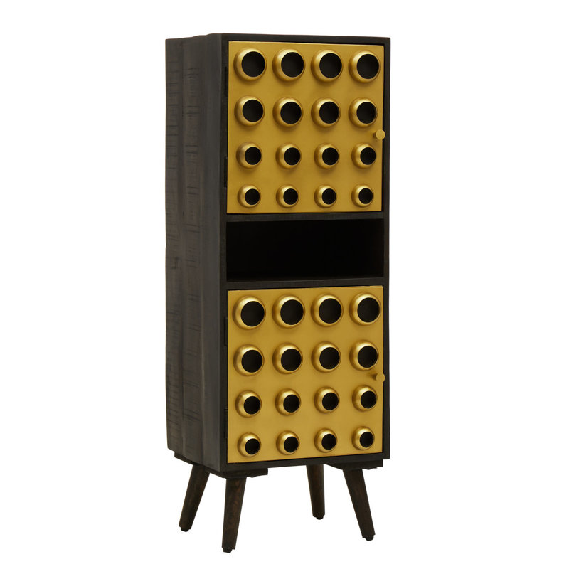 Sanjuana Solid Wood 2 - Door Standard Accent Cabinet