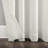 Waffle Texture Anti-Dust Cotton Blend Semi-Sheer Rod Pocket Single Curtain Panel-2034666442-2034666485