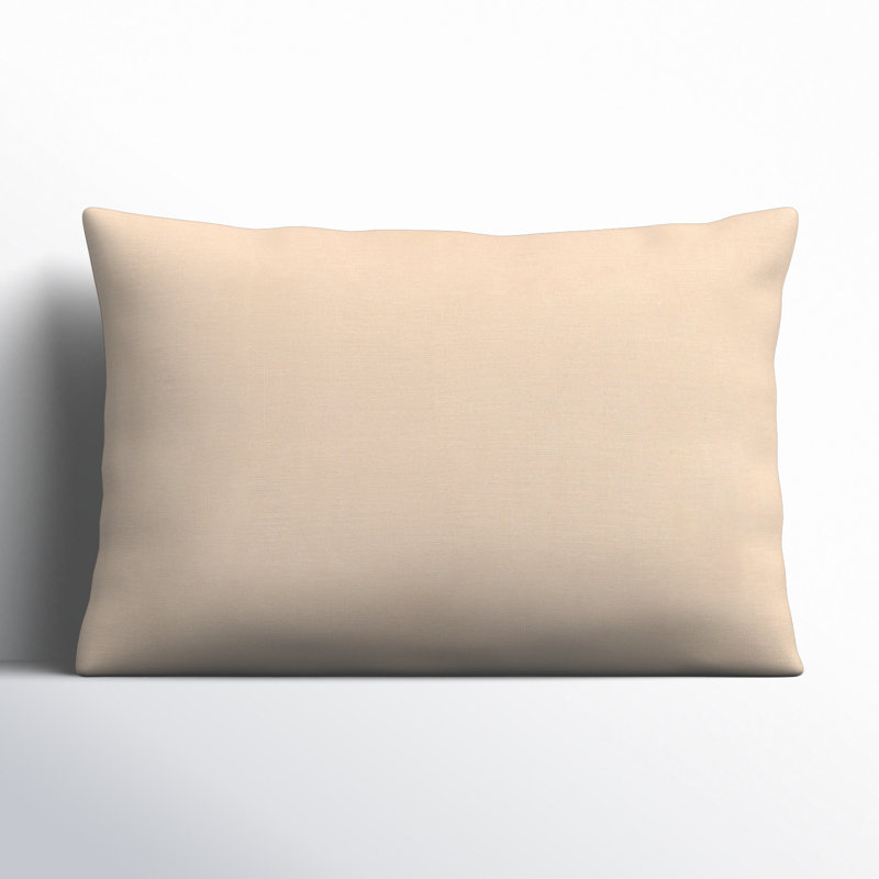 Sacia Linen Pillow Cover, Tan