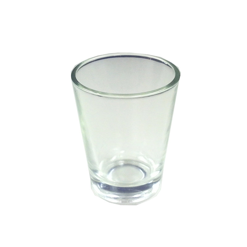 Tasses en verre de 2,12 oz pour l'eau, le café, les cocktails, le verre à whisky court et le verre à whisky, 1