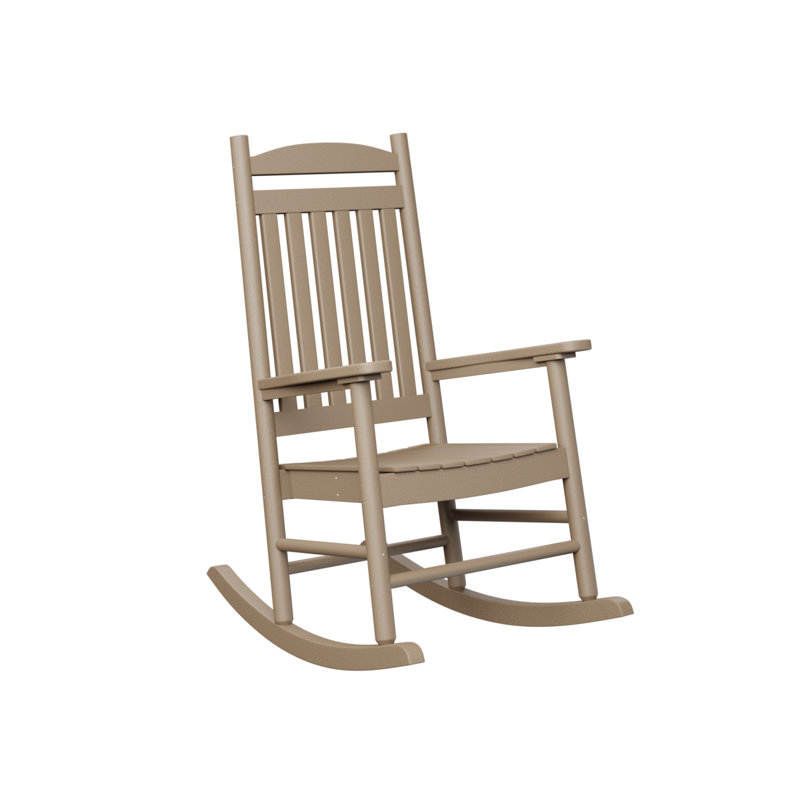 Fauteuil berçant Berlin, Bois vieilli