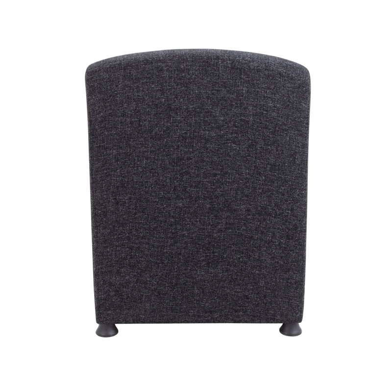 Eli Reception Chair, Charcoal Pyra