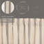 Caryl Cotton Striped Swag Window Valance