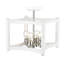 Luminaire suspendu convertible 4 lumières