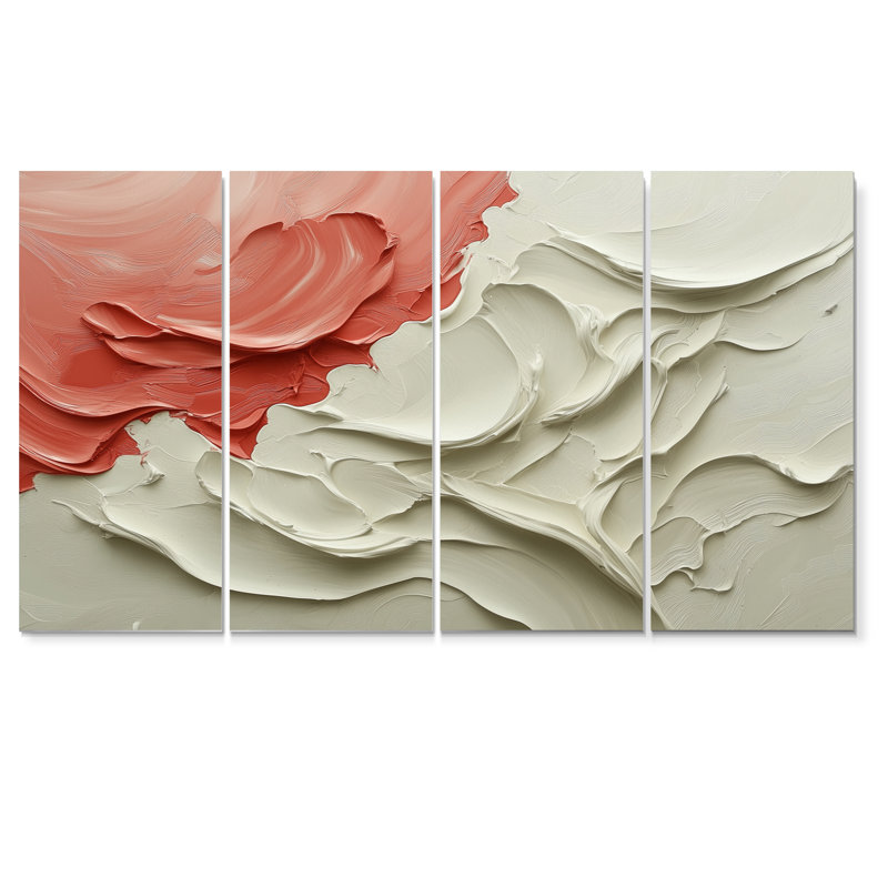 Chaos Harmony Of Drip Ink, peinture II, 4, H 28 po x l 48 po