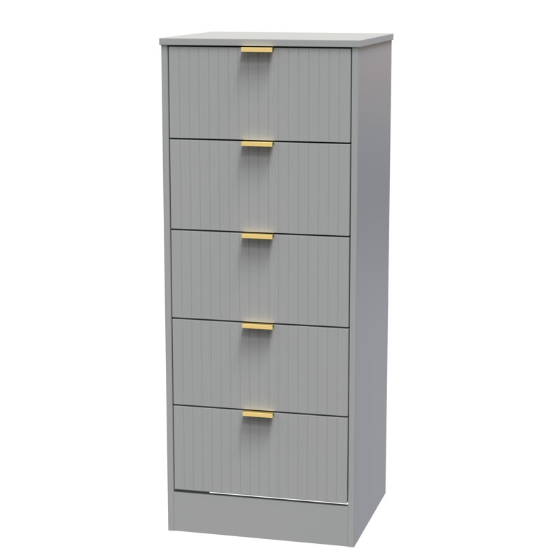 Barriner Bedside Table, Dusk Grey