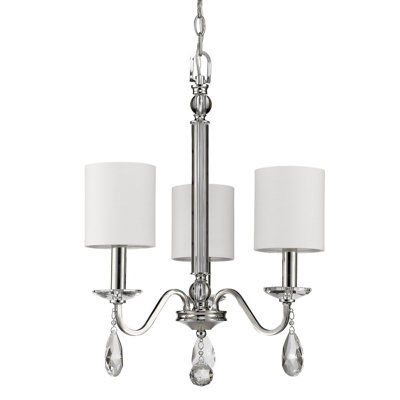 Lustre classique / traditionnel à 3 lumières Potterslane