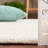 Mirash Hand Tufted Viscose/Wool/Cotton Solid Colour Rug in Ivory-1826280921