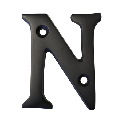 2'' H Brass House Letter
