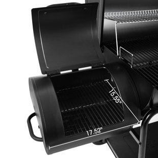 Barbecue au charbon de bois de style royal de 36 pouces avec couvercle Royal Gourmet®