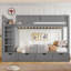 Lit superposé simple au-dessus de simple avec rangement intégré et tiroirs de rangement-1290285596-1290285599