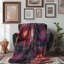 Mauve vieilli - couverture en sherpa de qualité supérieure 1 pièce-99535123