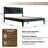 Averin King Size Solid Wood Platform Bed Frame-308205095-308205090