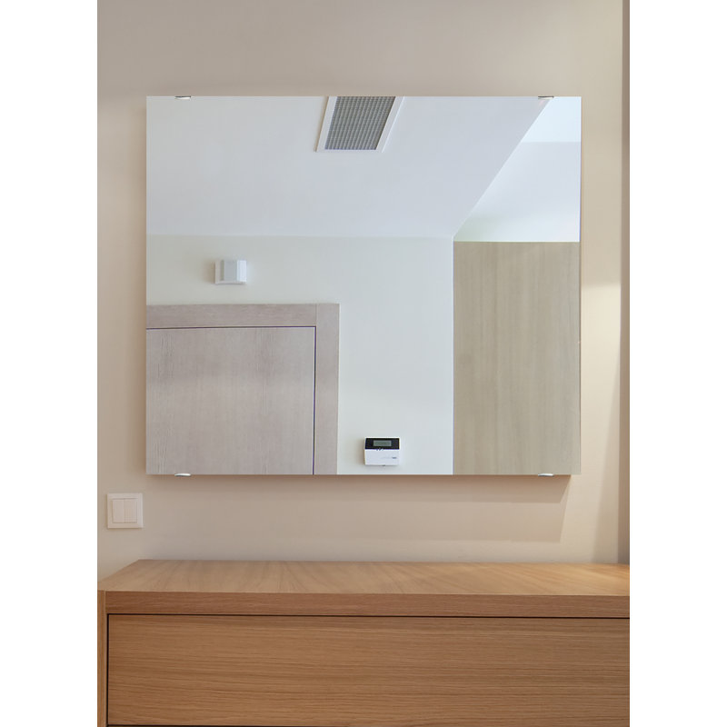 Miroir décoratif sans cadre Zarrea, 30 po x 30 po